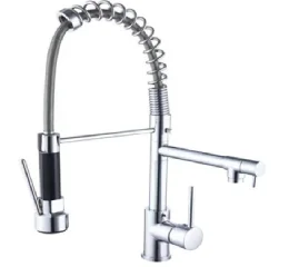 Torneira Gourmet – Monocomando – Aço Inox Cromado QSC-D6002